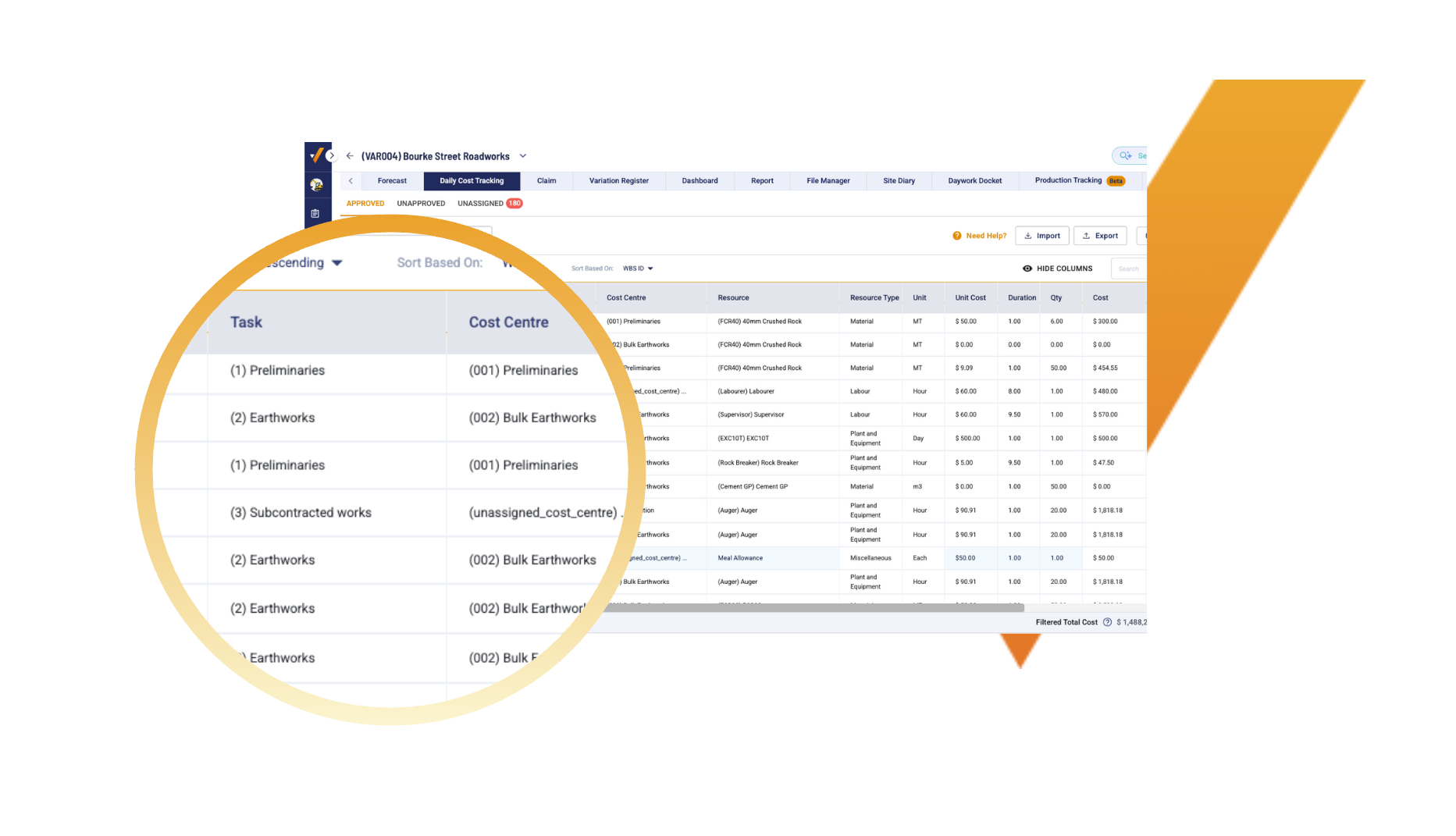 cost management construction software